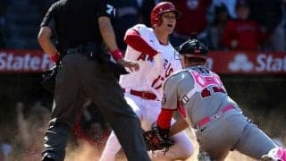 【MLB】大谷翔平のド派手ガッツポーズが「たまらなく可愛い」　激走生還でサヨナラ呼ぶ