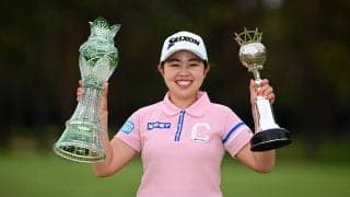 メジャー初Vの山下美夢有「結果で恩返しをしたかった」　母の日に最高のプレゼント