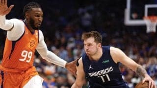 マブスがホームで連勝を飾る…サンズはポールがファウルアウトに／NBAプレーオフ