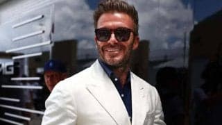 「この4人で一体いくらの価値」ベッカムがジョーダン、ブレイディ、ハミルトンとスポーツ界のレジェンド大集合ショット「奇跡だ」