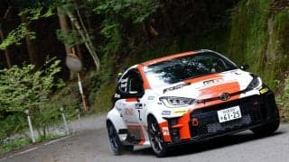 全日本ラリー選手権久万高原：トヨタGRヤリスの勝田範彦が今季初優勝