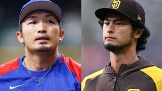 【MLB】鈴木誠也、「2番・右翼」で先発　ダルビッシュと米国“初対面”で談笑も