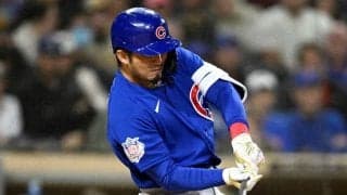 「スランプ脱出か？」鈴木誠也の先制適時打に現地記者も反応！「積極的になっている」