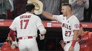 【MLB】大谷翔平の初満弾は「最高なこと」　アーチ競演のトラウト祝福「ショウヘイらしい」