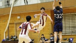 持ち味を発揮するも、日体大に逆転負け