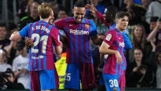 オーバメヤンのドブレーテなどで10人のセルタを下したバルセロナが3連勝！《ラ・リーガ》