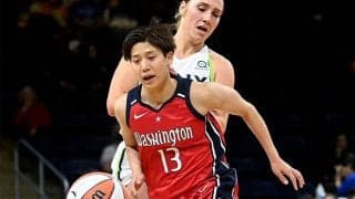 WNBA初先発の町田瑠唯、約29分の出場で9得点4アシスト…初の3ポイントも成功
