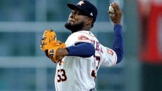 【MLB】打者なす術なし…ボールゾーンから“50cm”曲がった魔球が「とにかくえぐい」