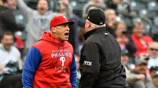 【MLB】「始めはアウトでその後セーフ？」　塁審の“疑惑の判定”に非難の声「また誤審だよ」