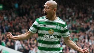 疲れ知らずの前田大然を電池メーカーのマスコットがライバル視?!「競争相手がいるって聞いたんだけど」