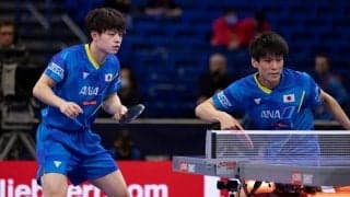 宇田/戸上ペア、初戦快勝で8強入り　日本勢全4ペアが初戦突破＜卓球・WTTフィーダーウェストチェスター＞