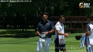【動画】松山英樹、12番パー5ではピンそば1mに付けイーグル奪取！