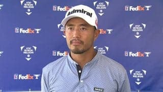 繰り上げ出場の小平智は1アンダー発進「明日はもっと伸ばせるように」