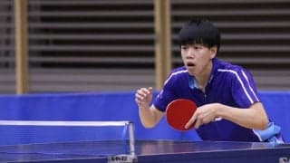 中央大・中田が決勝進出　決勝は早稲田大・濵田と＜卓球・関東学生新人選手権大会＞