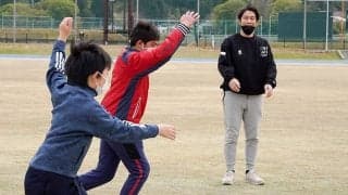 陸上オリンピック選手が宮古の子供たちに金言　走りを通じて伝えた「継続」の重要性
