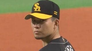 鷹・千賀滉大が自己最速の164キロ！　清宮への5球目、これまでの161キロを3キロ更新