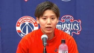 町田瑠唯が初先発のエーシズ戦を振り返ってコメント…「出だしはすごい緊張していたけど…」