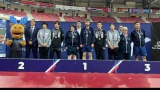 東京パラ五輪代表・加藤耕也＆伊藤槇紀のペアが準優勝＜卓球・フレンチパラオープン2022ダブルス＞