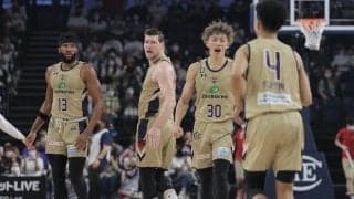 琉球が秋田との第1戦に勝利…5選手が2ケタ得点を挙げて好調発進／BリーグCS