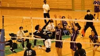 【バレーボール部男子】関大にストレート勝ちでリーグ４連勝！