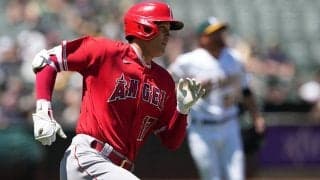 【MLB】大谷翔平、今季10度目のマルチ　167キロ右翼線二塁打＆逆らわずに左前打