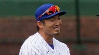 鈴木誠也が「明らかに痺れていた」　憧れMLBで実現した「特別な瞬間」を米記者紹介