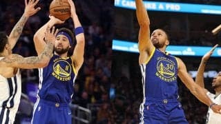 トンプソンとカリーのデュオが躍動…ウォリアーズが西地区決勝に進出／NBAプレーオフ
