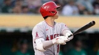 【MLB】大谷翔平が100号を「かっ飛ばしました！」　放送席は日本語連発「スゴイ、スゴイ！」