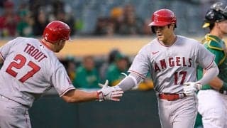 【MLB】「ショウヘイの伝説は続く」　大谷翔平、日本人最速の通算100号に米メディア熱狂