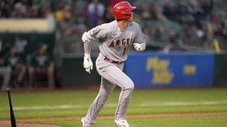 【MLB】「なんというスイング」　敵地騒然、大谷翔平の“最速100号”は「ボールを破壊した」
