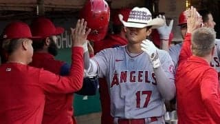 【MLB】大谷翔平の同僚が目撃した“すごさ”　史上2人目の記録に「信じられない」