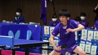明治大、専修大に勝利　優勝は中央大vs早稲田大の結果次第に＜春季関東学生卓球リーグ戦男子速報＞
