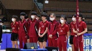 早稲田大が大逆転勝利　明治大の2季ぶり48回目のV決まる＜春季関東学生卓球リーグ戦男子速報＞