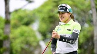 No.1ルーキー賞の21歳小倉彩愛、一時1打差のV争いで5位「最近弱気になりかけていた」
