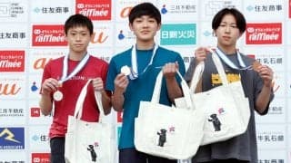安楽宙斗が大会3連覇達成【リードユース日本選手権2022】