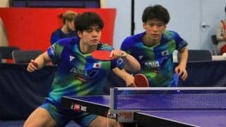 宇田/戸上ペア、2大会連続優勝に王手　篠塚/田中ペアはリベンジなるか＜卓球・WTTフィーダーウェストチェスター＞
