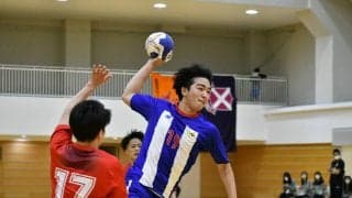 【ハンドボール部男子】桃学大に勝利し、３位で春季リーグ終了