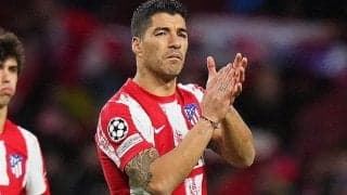 アトレティコ、スアレスの今季限りでの退団発表!　エレーラと共にホーム最終戦後に別れの場