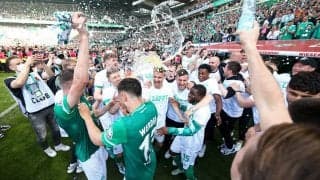 「大変な1年だった」1年で1部復帰のブレーメン、フリッツ監督は感謝「スタジアムや街中にいるファンのおかげ」