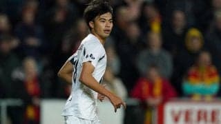 巧みなターンで相手を置き去り！三笘薫が電光石火の先制ゴール！今季8ゴール目で勝利に貢献