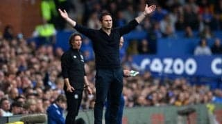 2人の退場者を出して敗れたエバートン、ランパードはジャッジに苦言　「いつも不利を受ける側だ」