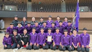 “全員がリーグ初出場”明治大、48回目のV　高山監督「普段の意識の高さがあったから」＜春季関東学生卓球リーグ戦＞