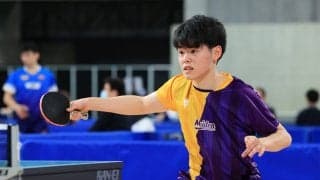 谷垣佑真、岡山リベッツと契約更新　インターハイ3冠王が今季もTリーグ参戦