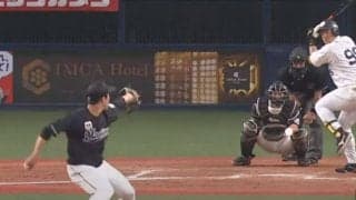 HR王も玉砕の“魔球”が「めっちゃええやんけ」　絶望の軌道は「キレがすごい」