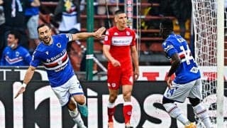 クアリアレッラ弾など4発のサンプドリアがフィオレンティーナに快勝、ホーム最終戦飾る《セリエA》