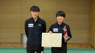 北陸大・小田、団体メンバー外からシングルス頂点へ「努力は一生、チャンスは一瞬」＜春季北信越学生卓球選手権大会個人戦結果＞