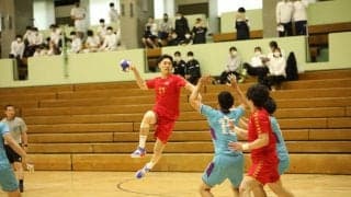 監督不在の中でも全員ハンドで強さを体現！連敗脱出し４勝目を飾る─  関東学生ハンドボール春季リーグ戦　対筑波大