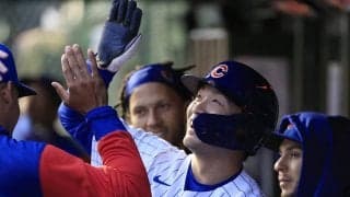 【MLB】鈴木誠也、強肩発動しメジャー初捕殺　アウトになった122キロの巨漢選手には「ピアノを背負っているのか」と厳しい声