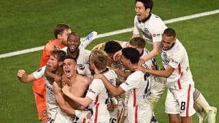 鎌田＆長谷部が小野伸二以来の大会制覇!　フランクフルトがレンジャーズとのPK戦制し42年ぶり2度目の優勝《EL》