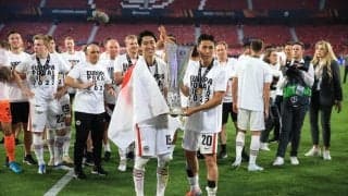 鎌田大地と長谷部誠のフランクフルトがEL｢初優勝｣で｢来季CL出場権獲得｣!日本代表MF鎌田と長谷部の決勝での｢評価｣と｢貢献度｣